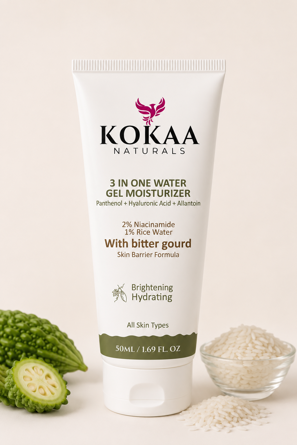 3-in-1 Water Gel Face Moisturizer – Hydrating, Brightening, Barrier Care